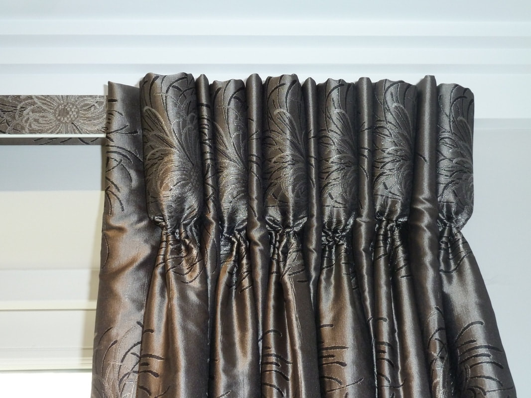 Goblet Curtains made by Bespoke Curtains and Blinds